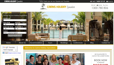 Cairns Holiday Specialists Accommodation